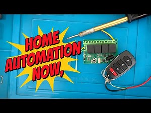 4-Channel Remote Control Switch: DIY Automation Made Easy!