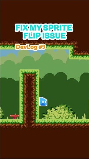 I fixed the sprite flip issue in my game #gamedevelopment #godot