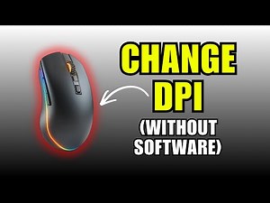 How to Change DPI on Mouse on PC/Laptop (Quick Guide)