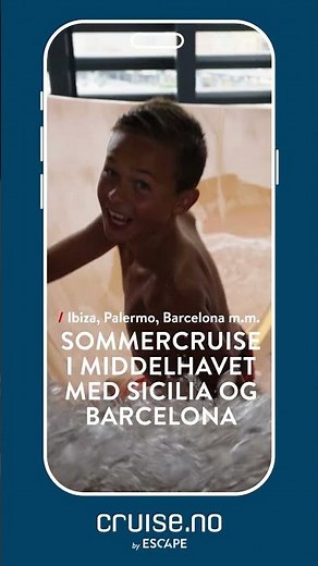 Sommercruise i Middelhavet