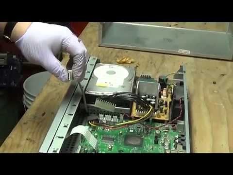How to Scrap a Direct TV DVR Receiver Whats inside? -Moosescrapper