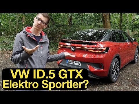 🔋 2022 VW ID.5 GTX Test mit allen Infos zum NEUEN Modelljahr 2023 [4K] - Autophorie