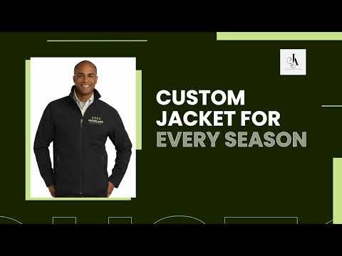 Custom Embroidered Jackets | Personalized Work Jackets for Business, Teams & Gifts