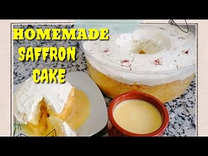 Homemade Saffron Cake Recipe //Step by Step//All About Mimi