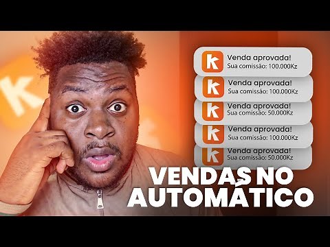 COMO VENDER NO AUTOMÁTICO NA KUENHA (Kiwify angolana)