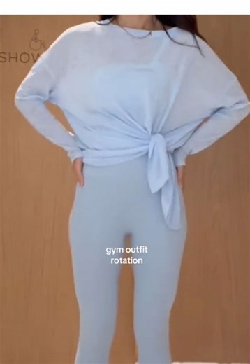 Weekly Gym Outfit Rotation Ideas