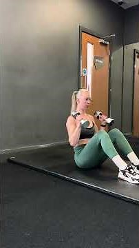 DUMBBELL FLOOR CHEST PRESS + PROGRESSION