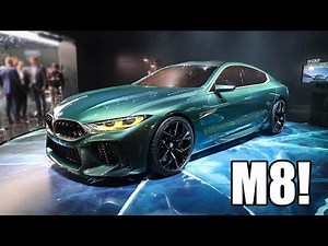 BMW M8 GRAN COUPE , M5 F90 & M3 CS - Salão de Genebra 2018🔥