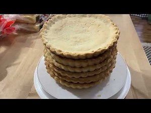 EASY APPLE PIE!! Appalachian Style, June Apple Sauce And Stacked.
