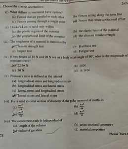 2×7=Choose the correct alternatives:(i) What defines a concu... | Filo