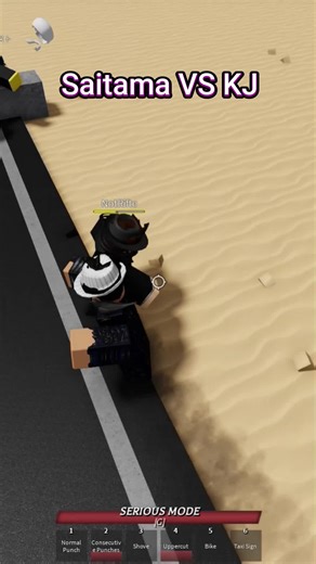 Saitama VS KJ en Roblox: La Batalla Definitiva