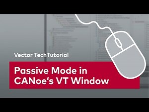Passive Mode in CANoe's Virtual Terminal for ISOBUS (ISO 11783) | #VectorTechTutorial