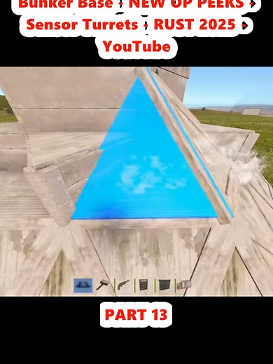 PILLBOX - Cheap & Cosy SOLO-DUO Bunker Base - NEW OP PEEKS - Sensor Turrets - RUST 2025 - YouTube (13)