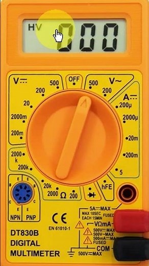 Tester o Multimetro come utilizzarlo #elettronica