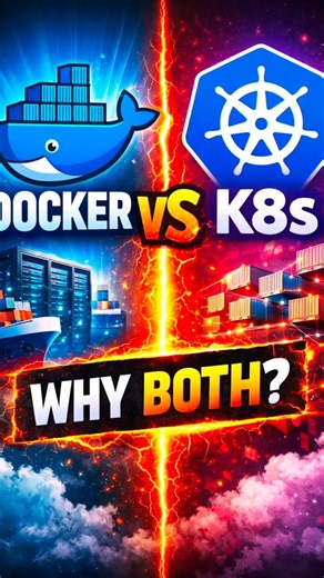 Docker vs Kubernetes in 30 Seconds