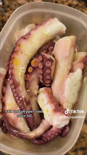 Grilled Octopus Recipe - Homemade Delicacy for Foodies