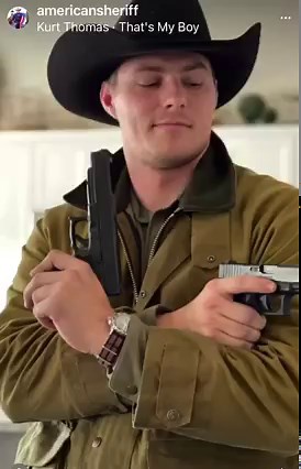 Happy Birthday to my oldest, Cade Lamb ! He is a great son and an American Warrior and Patriot. I couldn’t be more proud! Happy Birthday Cade | Sheriff Lamb