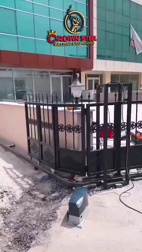 2.4M views · 27K reactions | Manual & Remote Control 360° Sliding Gate !! #crownsteel #gate #slidinggate WhatsApp : +919557369618 | Crown Steel Welding & Fabricating | Facebook