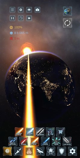 How to destroy the earth on solar smash really quick! Can you beat it?