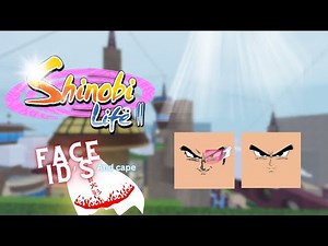 Shindo Life 2 Face Ids and Cape Ids