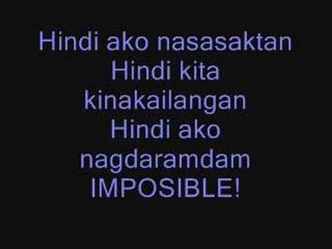 Imposible - KC Concepcion (with lyrics)