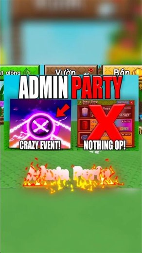 Admin Party Grow A Garden 2 #gag2 #diablomc #skgag2 #giveaway