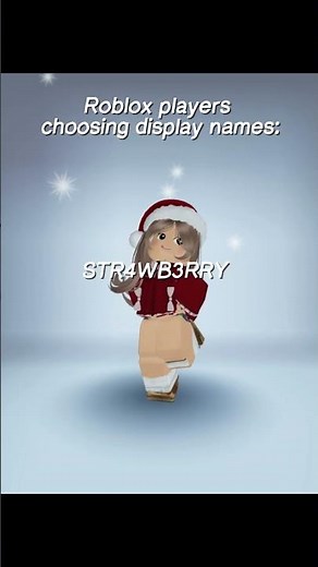 Roblox players choosing display names.