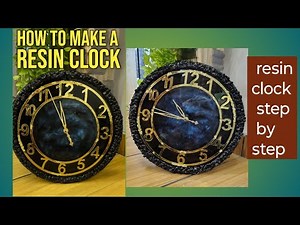 “Complete Guide to Making Resin Clock | DIY Epoxy Clock Tutorial Step by Step”