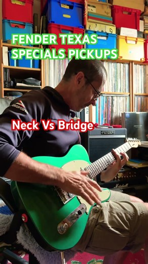 FENDER TEXAS SPECIALS PICKUPS NECK VS BRIDGE