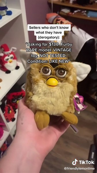 Vintage Furby Toy Collector's Guide