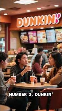 Top 5 Coffee Shop Chains in the World 🌍☕ (2025 Countdown)