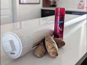 How to make a potato gun (don't make this mistake)