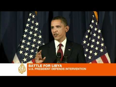 On Libya intervention, Obama says US is "different"