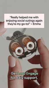 Socializing just got way easier ✌️ Loop Engage™ are a must for clear, focused conversations. You’ll love: ⭐️ Discreet hearing protection ⭐️ No ‘underwater’ feeling when you speak ⭐️ Always a perfect fit ⭐️ Washable & reusable Ready to give them a try? 100-day free returns 🤩 | Loop