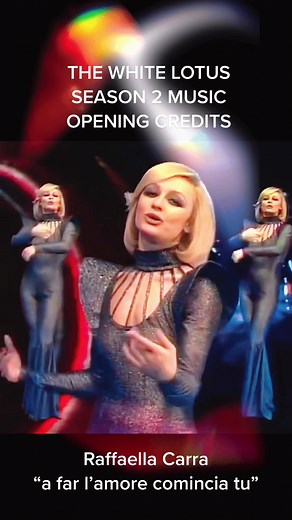 THE WHITE LOTUS - SEASON 2 OPENING CREDITS - “A FAR L’AMORE COMINCIA TU” RAFFEALLA CARRA #thewhitelotus #fyp #thewhitelotusseason2 #italiano #sicily #thewhitelotusseries #italy #raffaellacarra #raffaellacarrà #afarlamorecominciatu #music #disco #1977