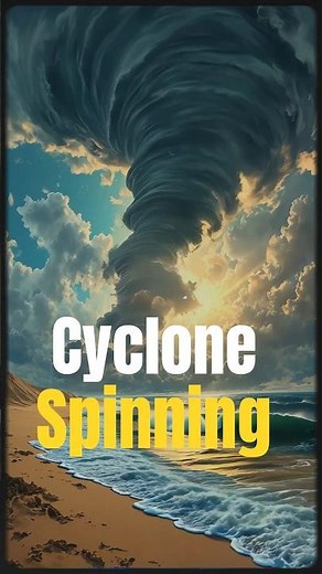 Why Do Cyclones Spin? 🌪 The Earth’s Hidden Force Explained!