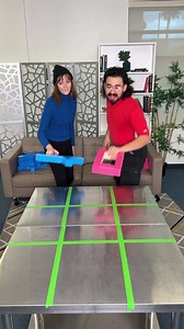 Game night soars with huge tic tac toe challenge! | Challenge Time