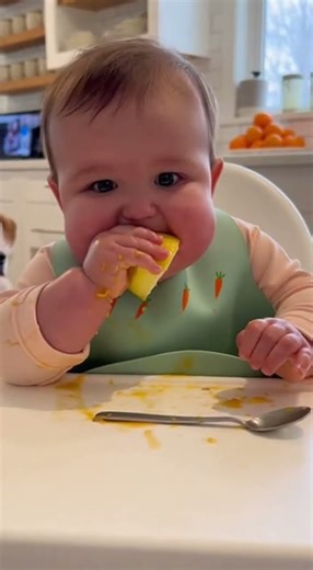 Baby vs Lemon in Epic Slow-Mo