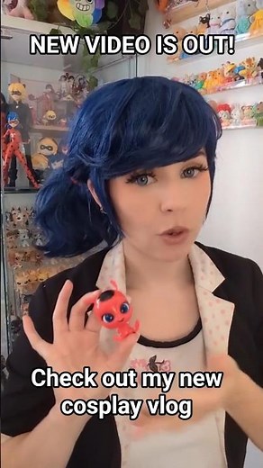 NEW VIDEO! #cosplay #miraculous #miraculousladybug #ladybug #comiccon #vlog #marinette