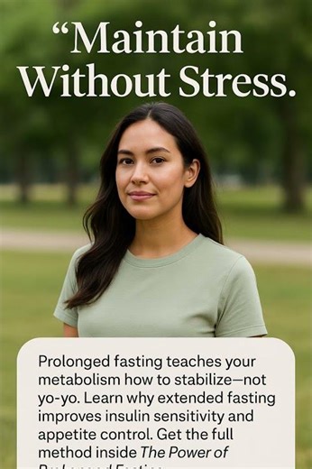 How Prolonged Fasting Helps You Maintain Results Long-Term (Not Yo-Yo)
