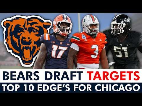 Chicago Bears Draft Targets: Top 10 EDGE Prospects In 2026 NFL Draft