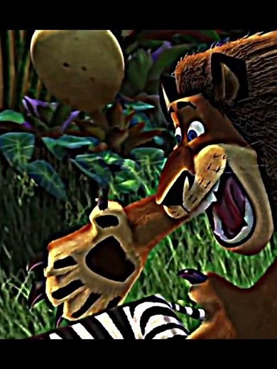 Marty Scared Of Alex ☠️ | Alex Edit 4K | Madagascar