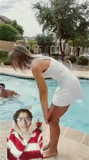 “Epic Pool High Jump | Green Screen Clip”#funnyvideo #viralvideo #shortsfeed