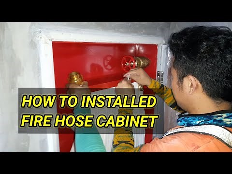 HOW TO INSTALLED FIRE HOSE CABINET