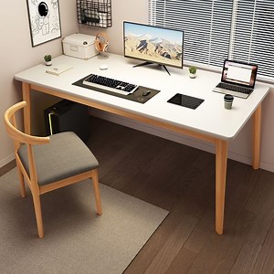 [Hot Item] Wholesale Wooden Small Study Table for Students Rectangle Computer Table PC Large Desktop Laptop Desk Cheap Home Office Desk