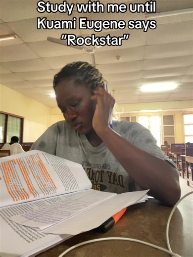 Study with Me Until Kuami Eugene Says “Rockstar”