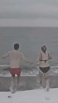 Polar Plunge -- A Tradition As Old As The Cold Itself
