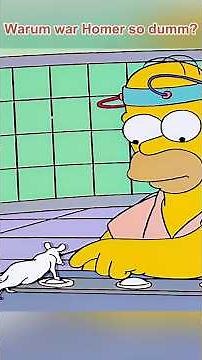 Warum war Homer so dumm? #foryou #simpsons #shorts #movie