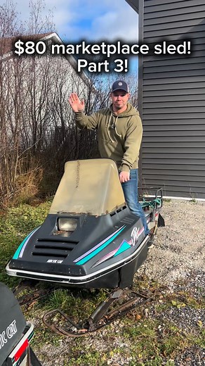 $80 Jag revival! Part 🌲! #marketplace #arcticcat | The Islander