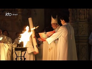 Vigile pascale à Notre-Dame de Paris || Pâques 2025